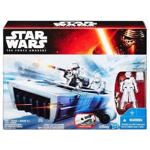 Veículo Star Wars Class II First Order Snowspeeder + First Order Snowtrooper - Hasbro B3673