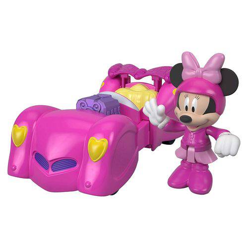 Veículo Transformável 2 em 1 - Disney - Pink Thunder Minnie