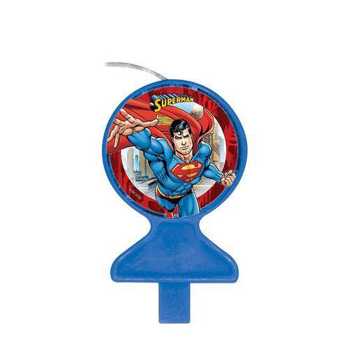 Vela de Aniversario Superman Festcolor