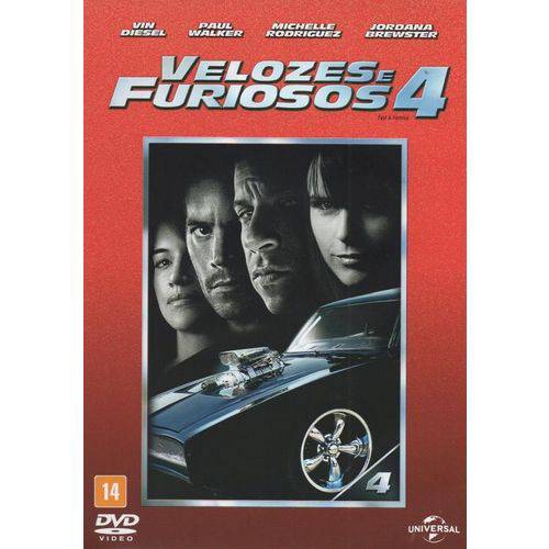 Velozes e Furiosos 4 - DVD / Filme Ação
