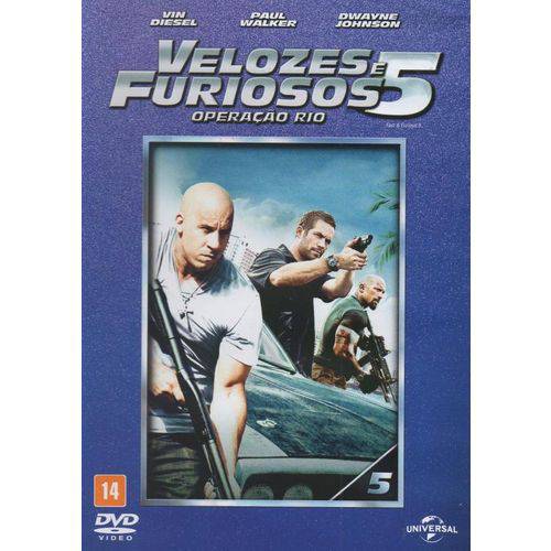 Velozes e Furiosos 5 - DVD / Filme Ação