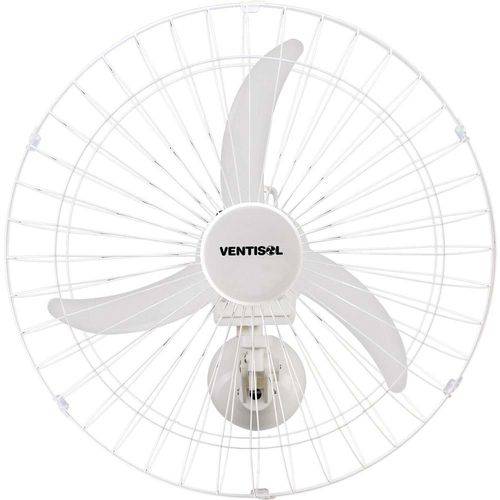 Ventilador de Parede Comercial 60cm Bivolt New Premium Branco Ventisol.