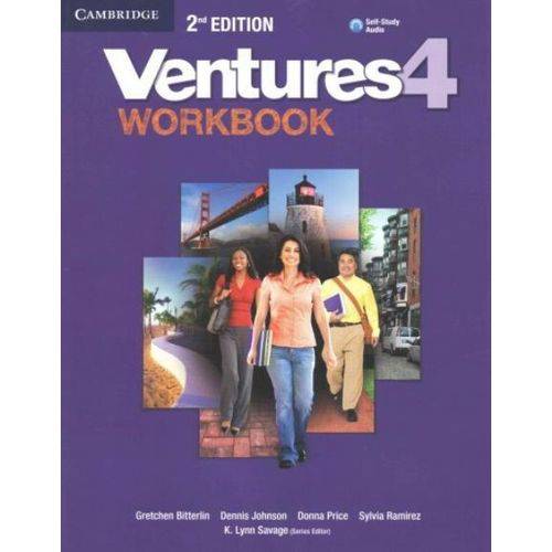 Ventures 4 - Workbook With Audio CD - 2nd Ed