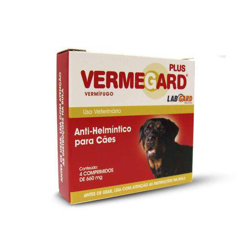 Vermegard Plus - 4 Comprimidos