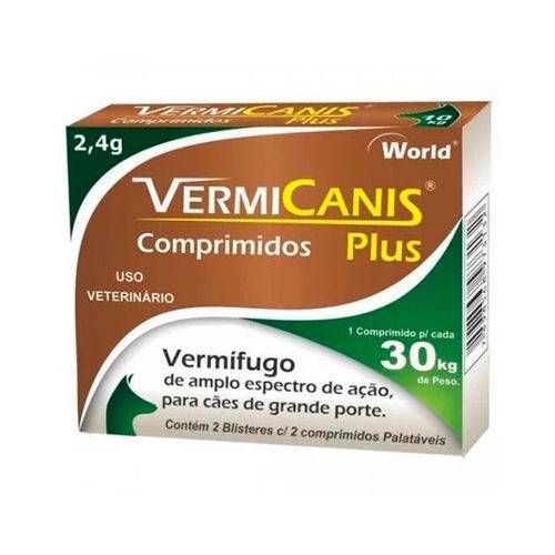 Vermicanis 2,4 Gr - Cartucho C/ 04 Comp