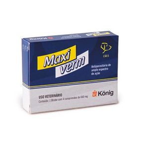 Vermífugo Maxi Verm Plus 4 Comprimidos