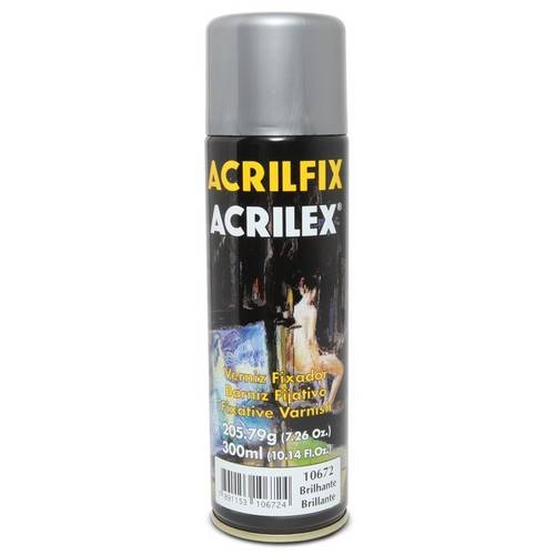 Verniz Acrilfix Spray Brilhante 300ml - Acrilex