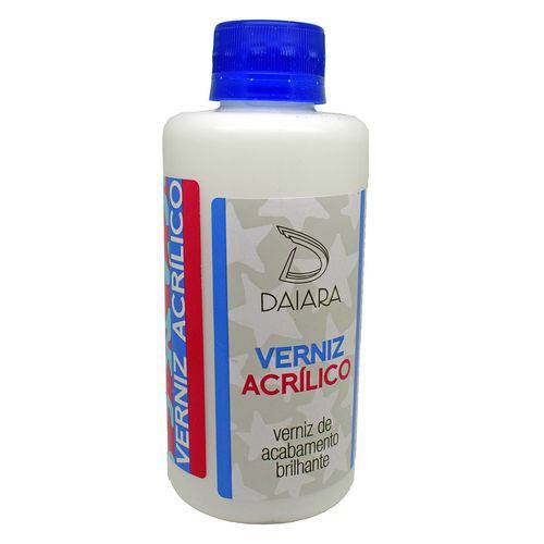 Verniz Acrilico Daiara 170ml - Acabamento Brilhante
