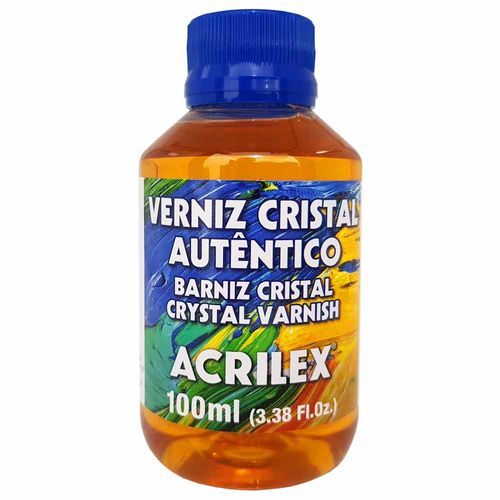 Verniz Cristal Autêntico 100ml Acrilex 901205