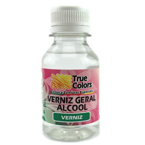 Verniz Geral Álcool 100ml - True Colors