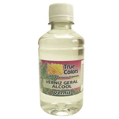 Verniz Geral Alcool 250ml - True Colors
