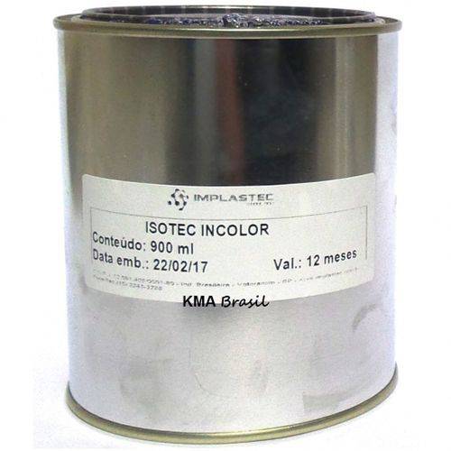 Verniz Incolor Isolante - Isotec Líquido 900ml - Implastec