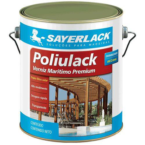 Verniz Marítimo Poliulack Sayerlack 3,6 Litros
