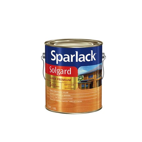 Verniz Solgard Plus Brilhante 3,6L - Sparlack - Sparlack