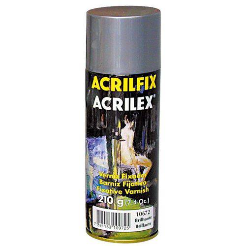 Verniz Spray 210g Acrilfix - 10672 Brilhante Acrilex