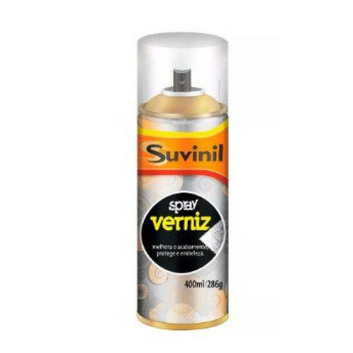 Verniz Spray Natural Brilhante Incolor 400 Ml/286 Gr Suvinil