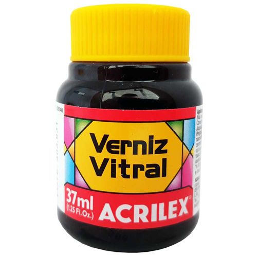 Verniz Vitral 37ml 586 Coral Acrilex 993100
