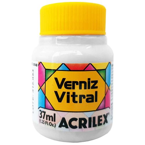 Verniz Vitral 37ml 592 Base Madrepérola Acrilex 901207
