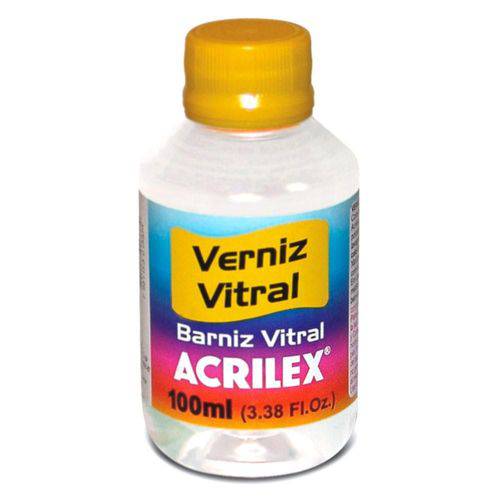 Verniz Vitral Fosco - 100ml - Incolor - 806 - Acrilex