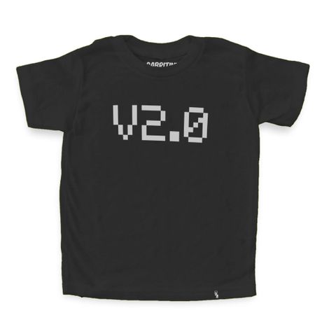 Versão 2.0 - Camiseta Clássica Infantil