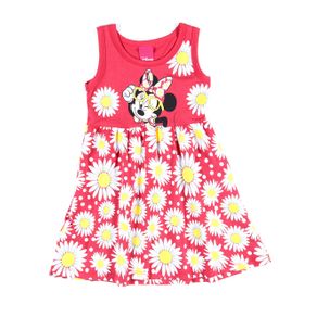 Vestido Infantil para Menina Disney Vermelho 1