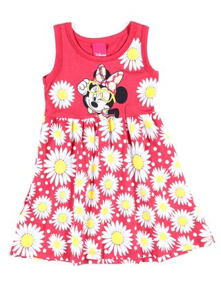Vestido Infantil para Menina Disney Vermelho