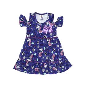 Vestido Infantil para Menina - Roxo/lilás 3