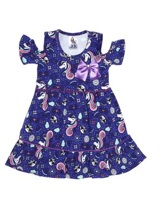 Vestido Infantil para Menina - Roxo/lilás