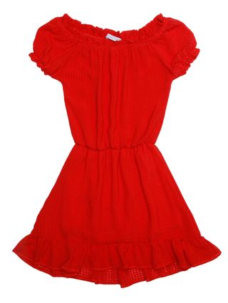 Vestido Infantil para Menina - Vermelho