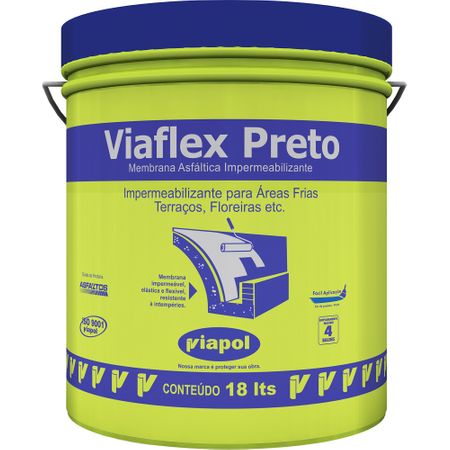 Viaflex 18 Kg - Preto Preto