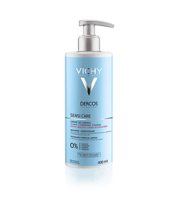 Vichy Dercos Sensi Care Creme de Limpeza Shampoo 400ml