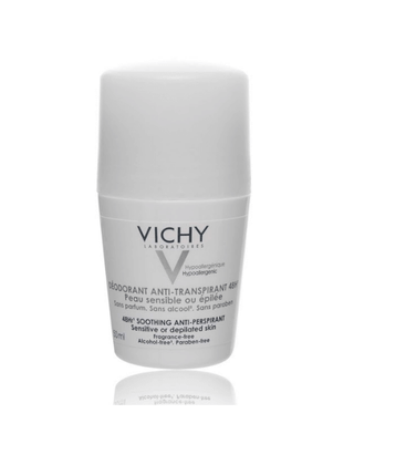 Vichy Desodorante Antitranspirante Roll On 48h Branca 50ml