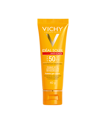 Vichy Ideal Soleil Anti Idade Protetor Solar FPS 50 40g