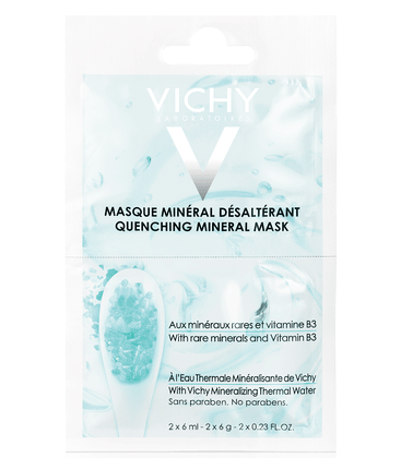 Vichy Mineral Mask Duo Quench Mascara Facial 2x 6ml