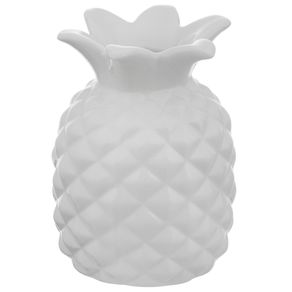 Victoria Pineapple Vaso 17 Cm Branco