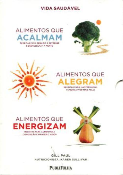Vida Saudável - Kit Alimentos que Acalmam, Alegram e Energizam