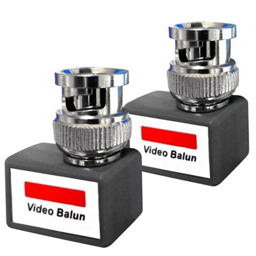Vídeo Balun Passivo Kit com 2 Unidades 90° 5006 - DNI