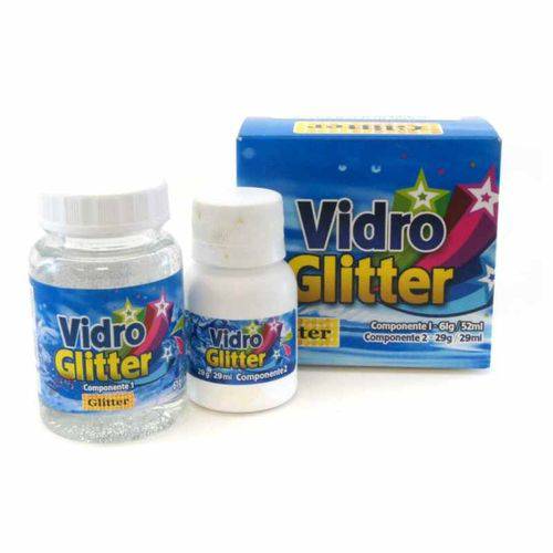 Vidro Glitter Incolor 90g (Vidro Líquido)