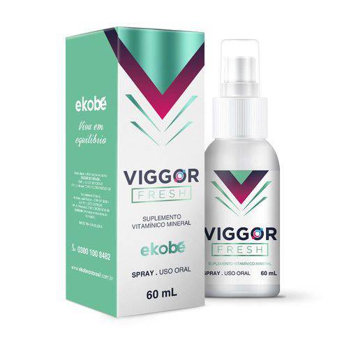 Viggor Fresh Ekobé Suplemento Vitamínico em Spray 60 Ml