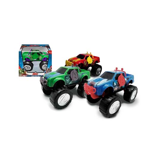 Vingadores Carro Pick Up Roda Livre 28 Cm Hulk - Toyng