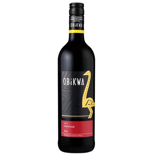 Vinho Africano Obikwa Pinotage Tinto 750ml