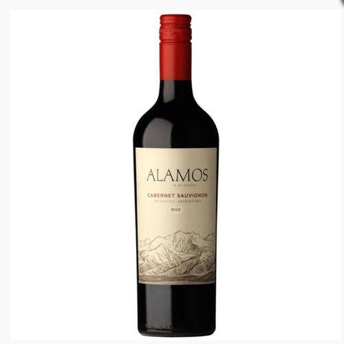 Vinho Alamos Cabernet Sauvignon 750 Ml - Argentino