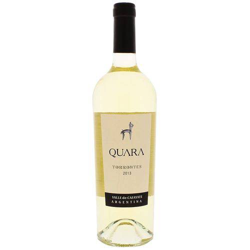 Vinho Argentino Branco Seco Torrontes Quara 750ml 2015