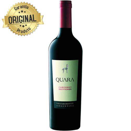 Vinho Argentino Cabernet Sauvignon Tinto Garrafa 750ml - Quara