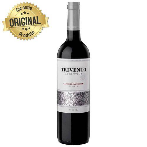 Vinho Argentino Trivento Reserve Cabernet Sauvignon Tinto Seco Garrafa 750ml - Concha Y Toro