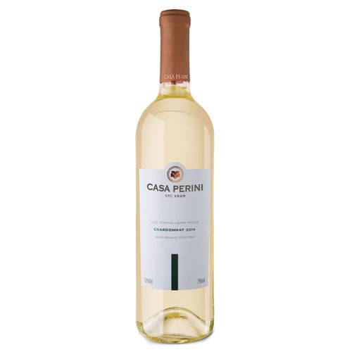 Vinho Branco Chardonnay Seco Fino 750ml Casa Perini