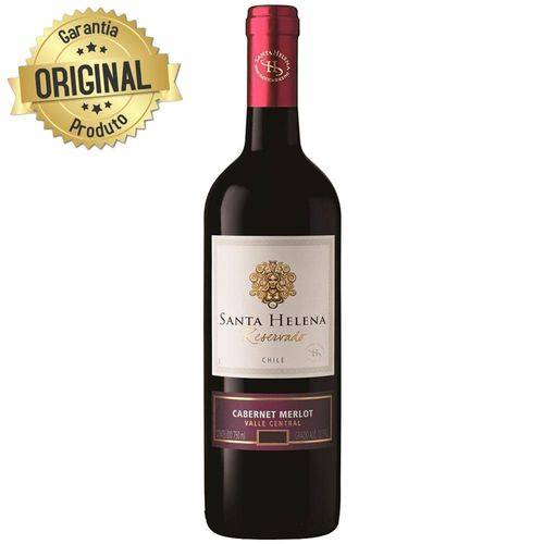 Vinho Chileno Tinto Seco Reservado Cabernet Merlot Garrafa 750ml - Santa Helena
