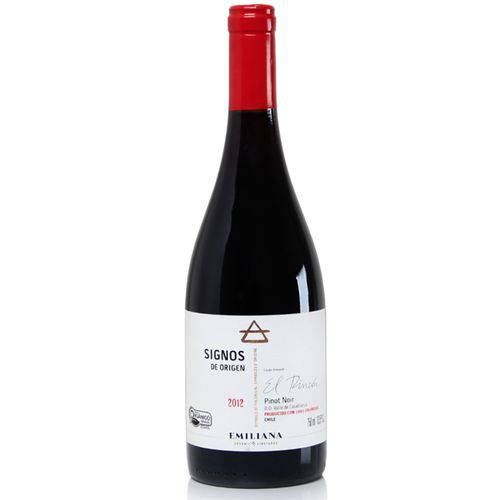 Vinho Emiliana Signos Origem Pinot Noir Tinto 750 Ml