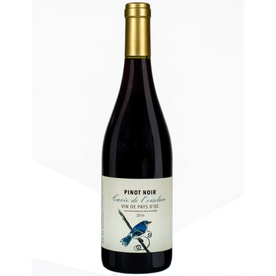 Vinho Francês Cuvée de L'oiselier Pinot Noir IGP Pays D’OC 2016