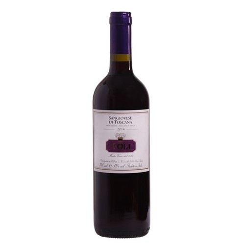 Vinho Italiano Sangiovese Toscana Coli 750ml